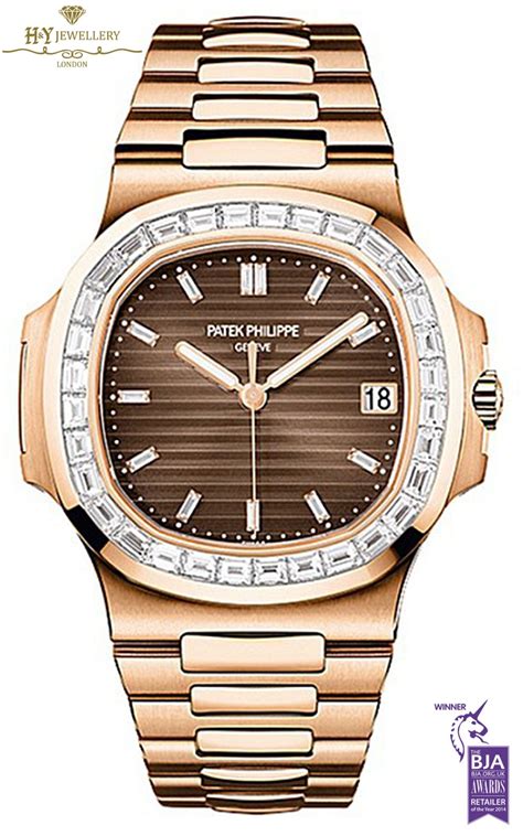 patek philippe nautilus diamond rose gold|patek philippe nautilus rose gold price.